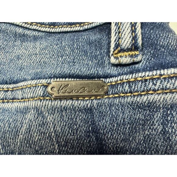 KanCan Women's Kurvy Ultra High Rise Ankle Skinny Distressed Jeans - Size 28x25 - Picture 4 of 7